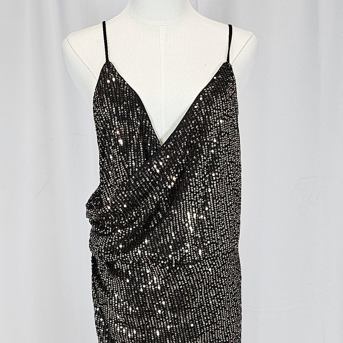 Shimmering Stardust Slip Dress: Shine Like the Cosmos