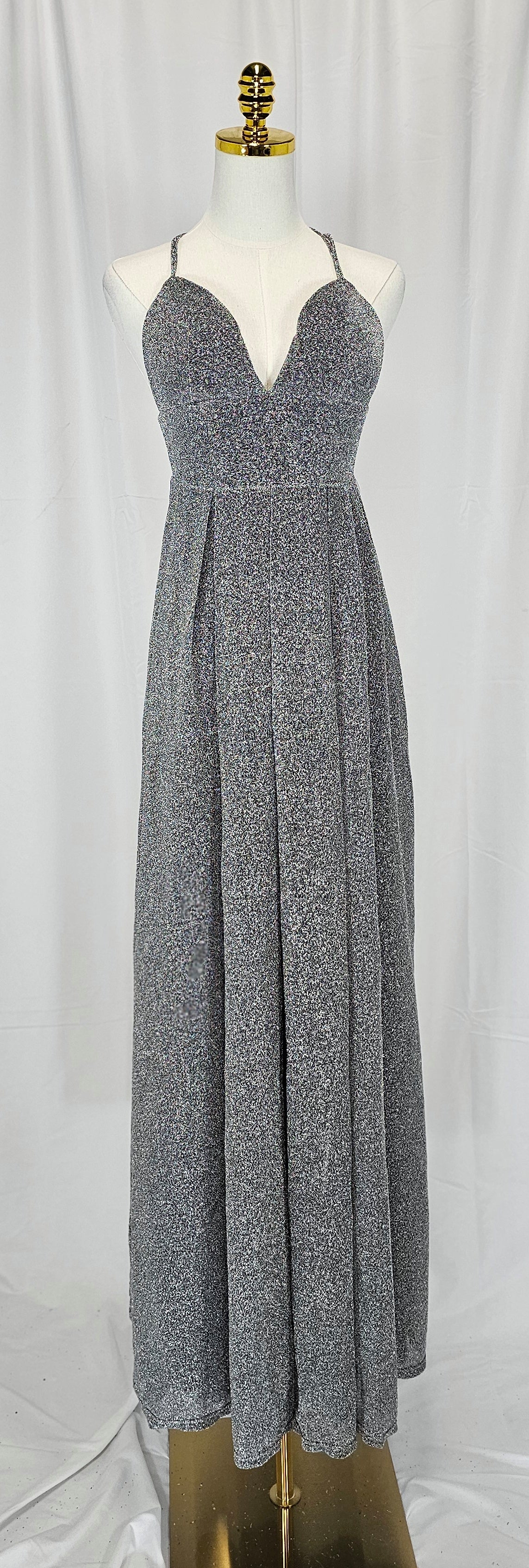 Glamorous Twilight Maxi Dress: Dazzle in Every Twirl