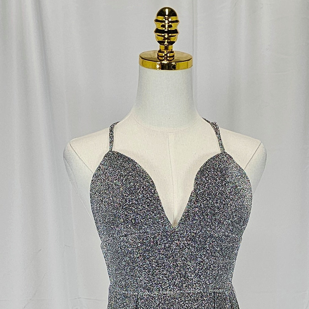 Glamorous Twilight Maxi Dress: Dazzle in Every Twirl