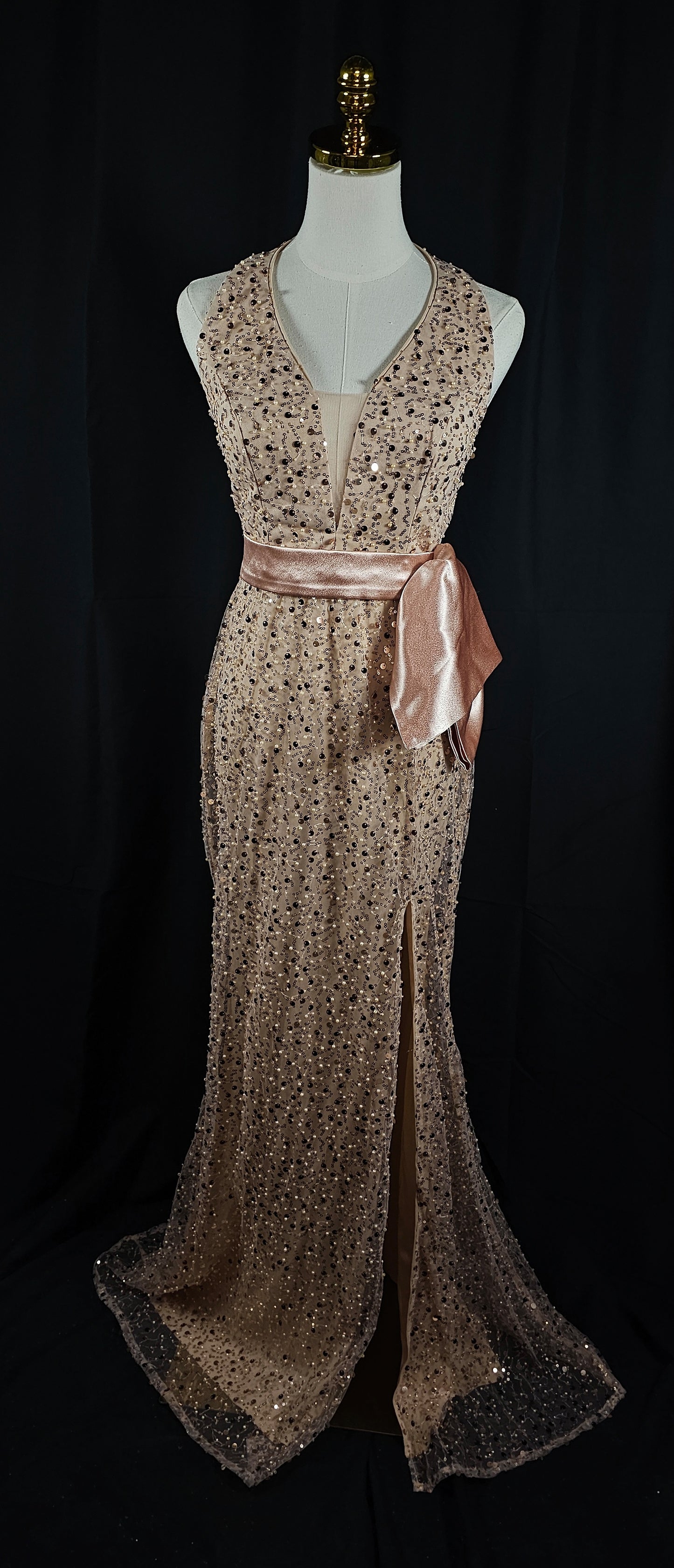 Glamorous Goddess Evening Gown: The Sparkle Edition