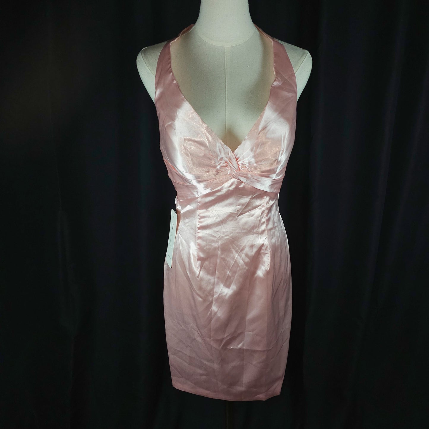 Blushing Belle Satin Dress: Where Elegance Meets Sass
