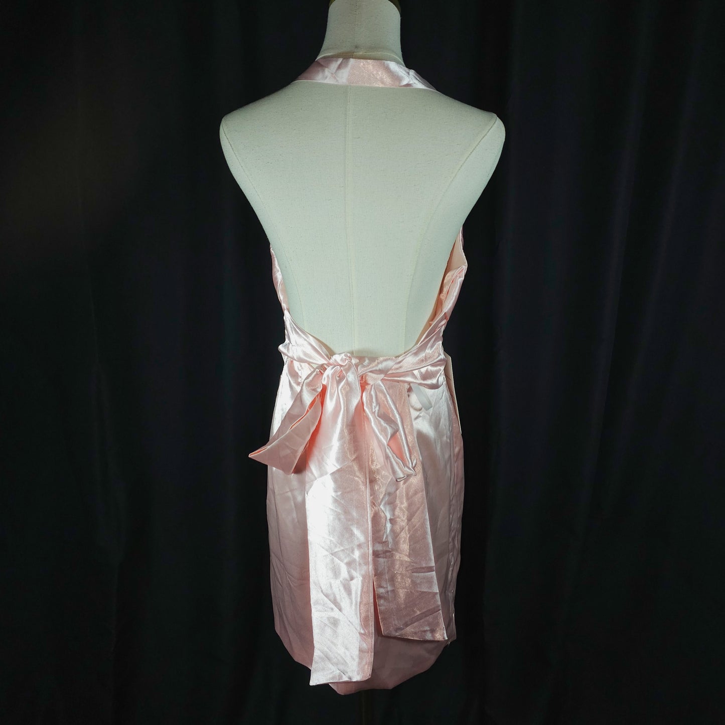 Blushing Belle Satin Dress: Where Elegance Meets Sass