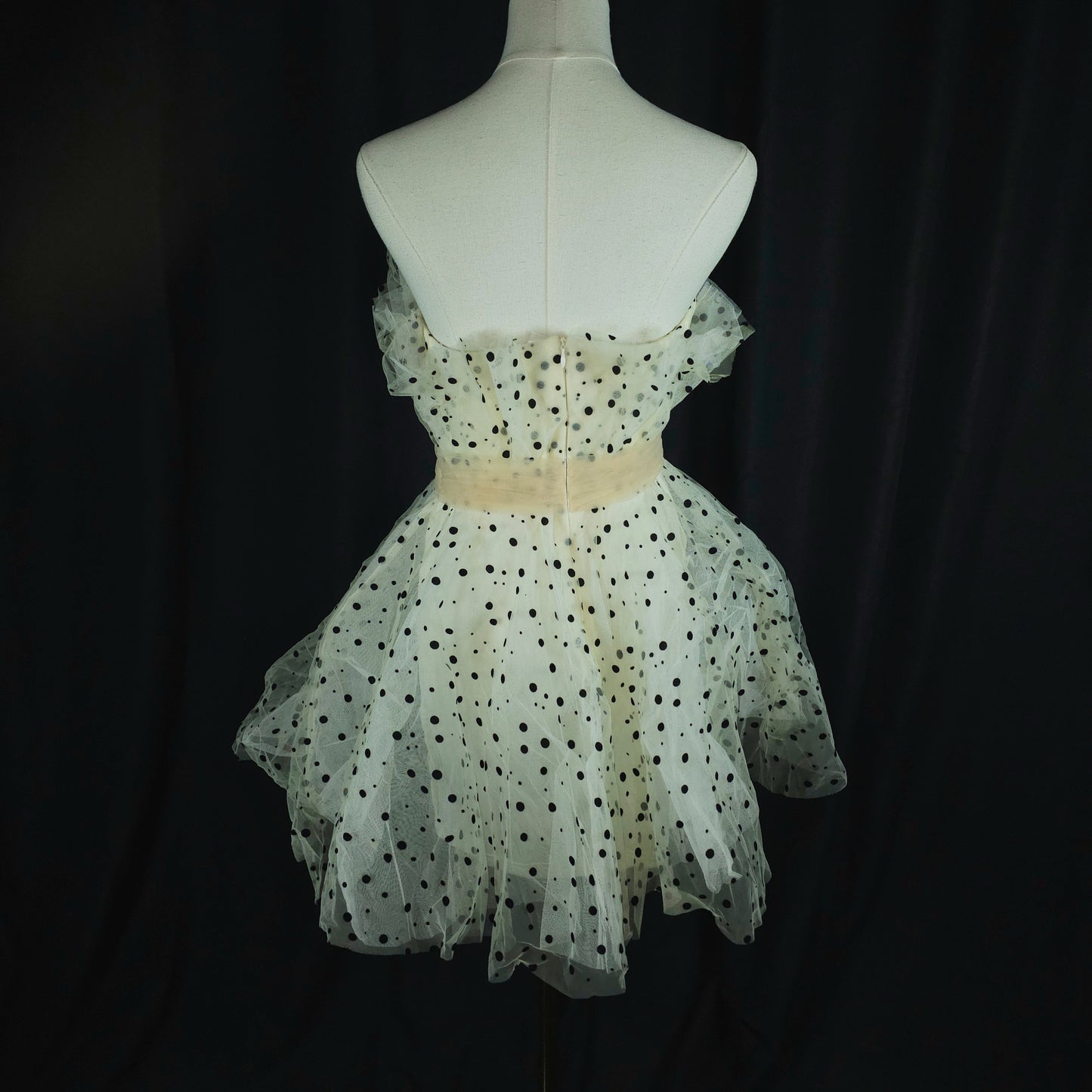 Polka Dot Dream: Whimsical Fluff Dress for Every Occasion!