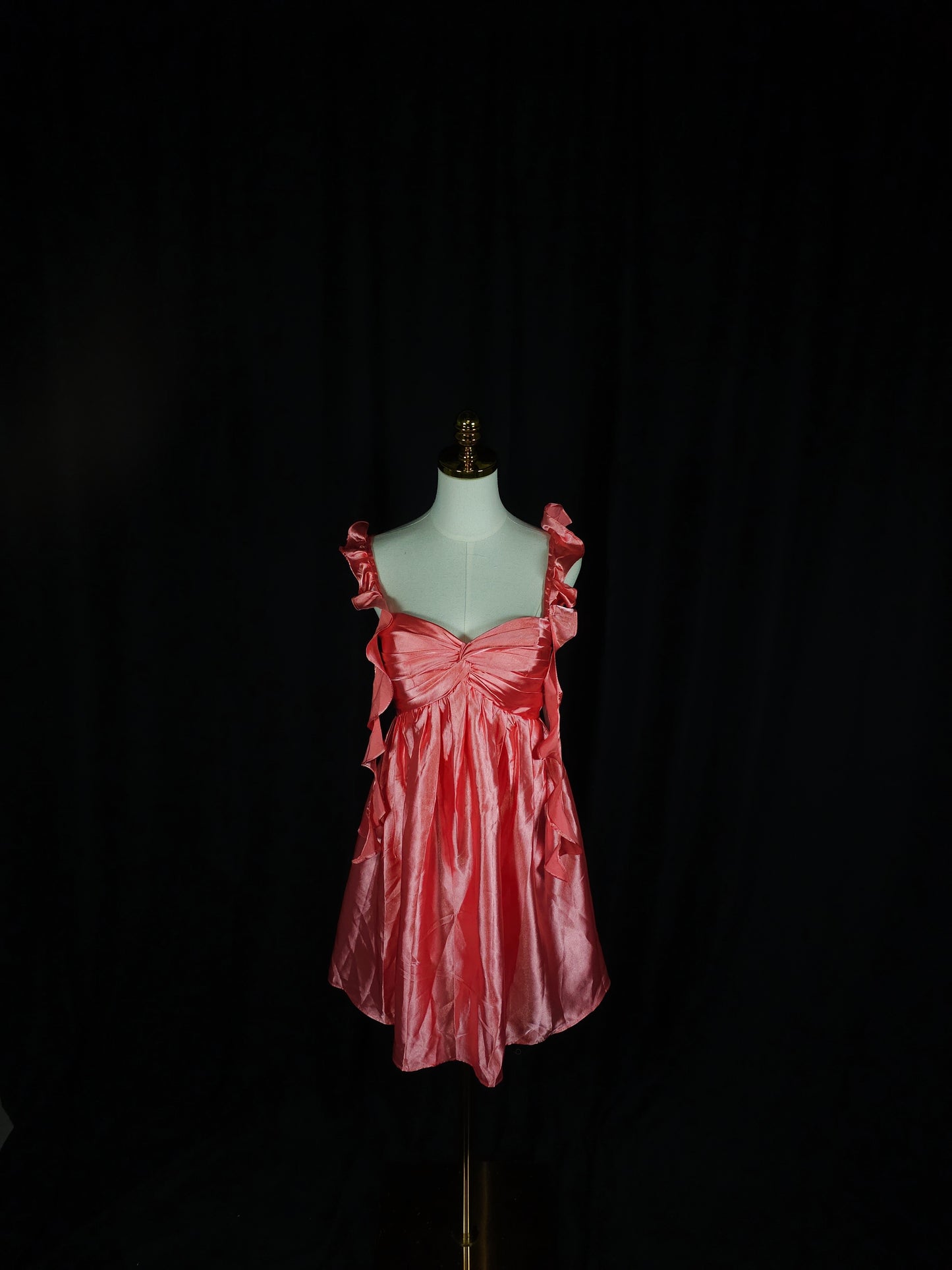 Flirty Fuchsia Frill Dress: Dance Like Nobody's Watching!