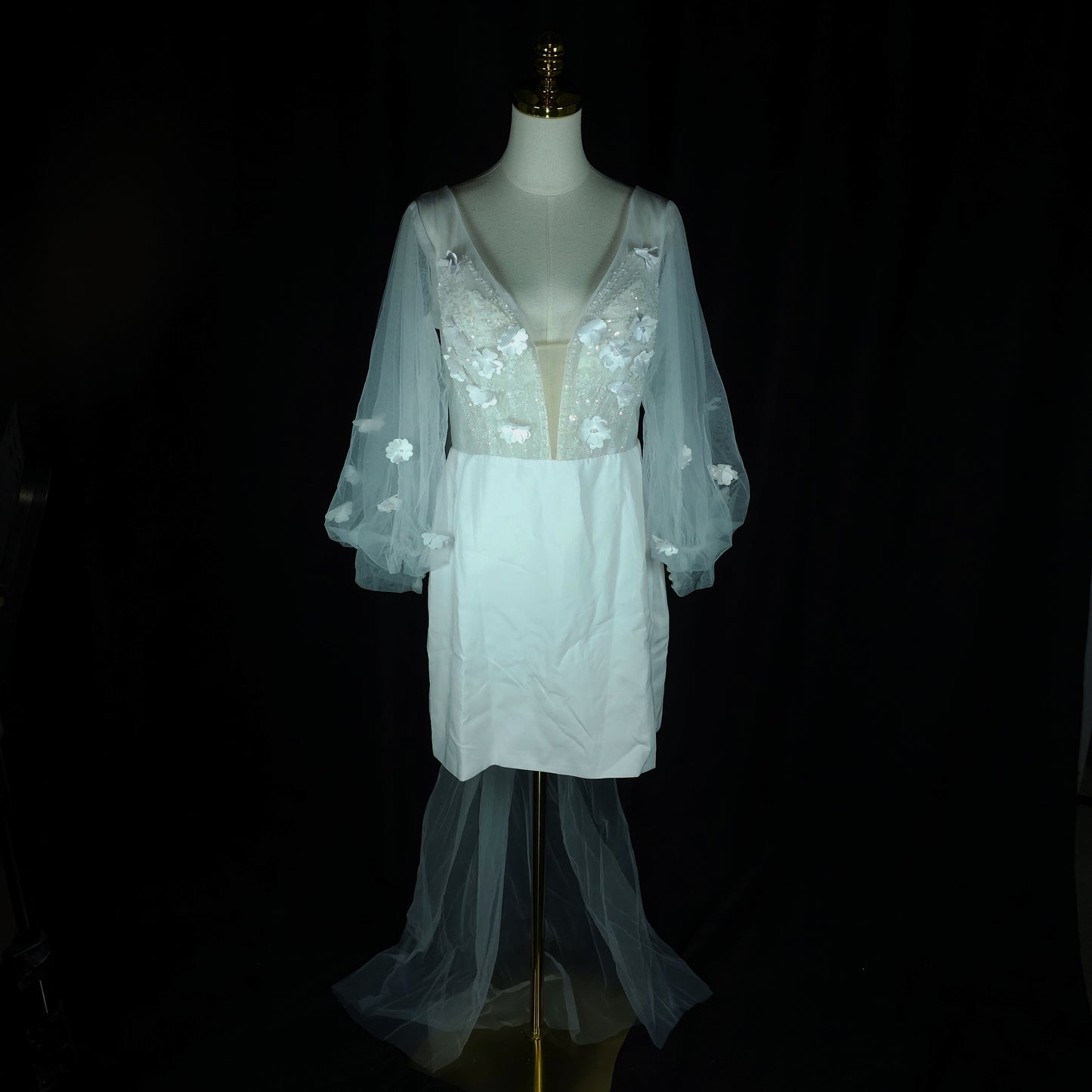 Whimsical Wonderland Sheer Bloom Dress