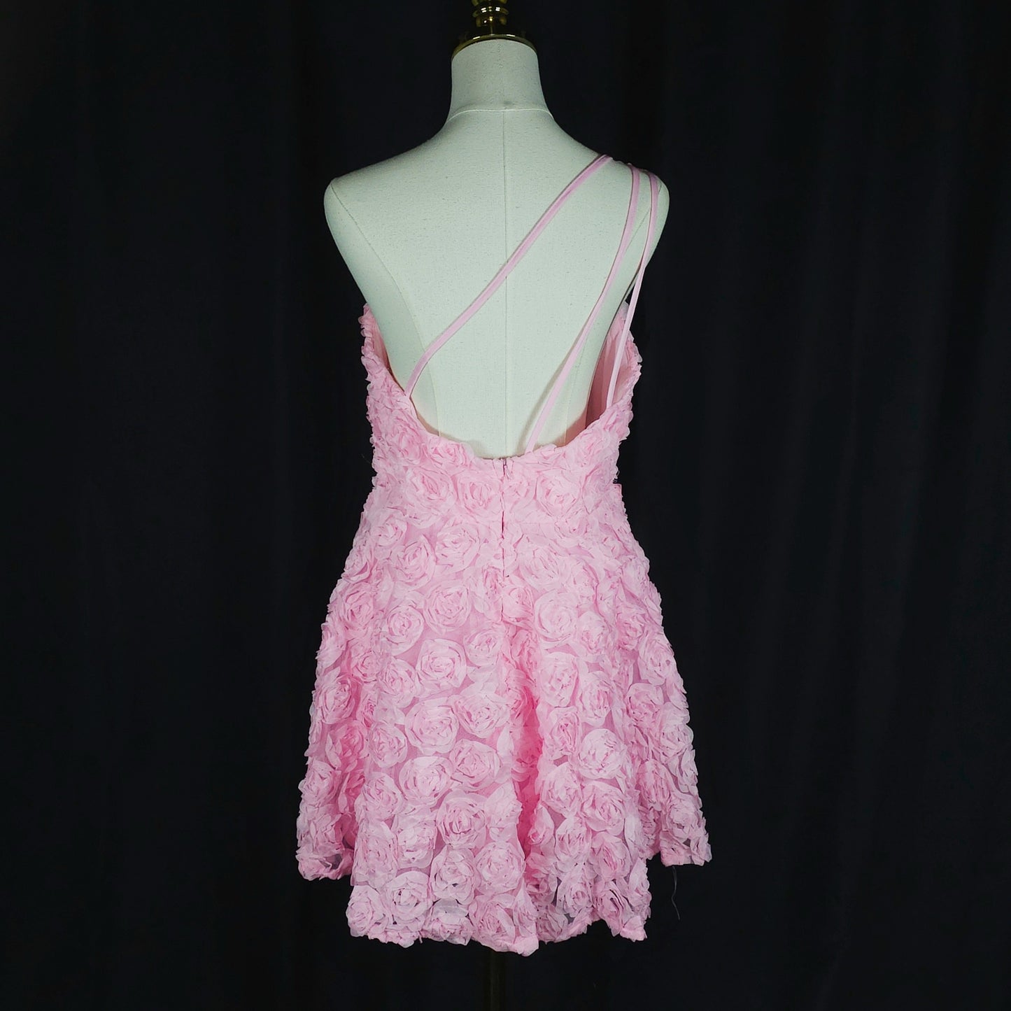 Petalicious Pink Rose Delight Dress