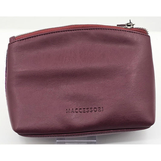 Maccessori Purple Harris Tweed & Leather Pouch - Your New Fancy Stash Spot