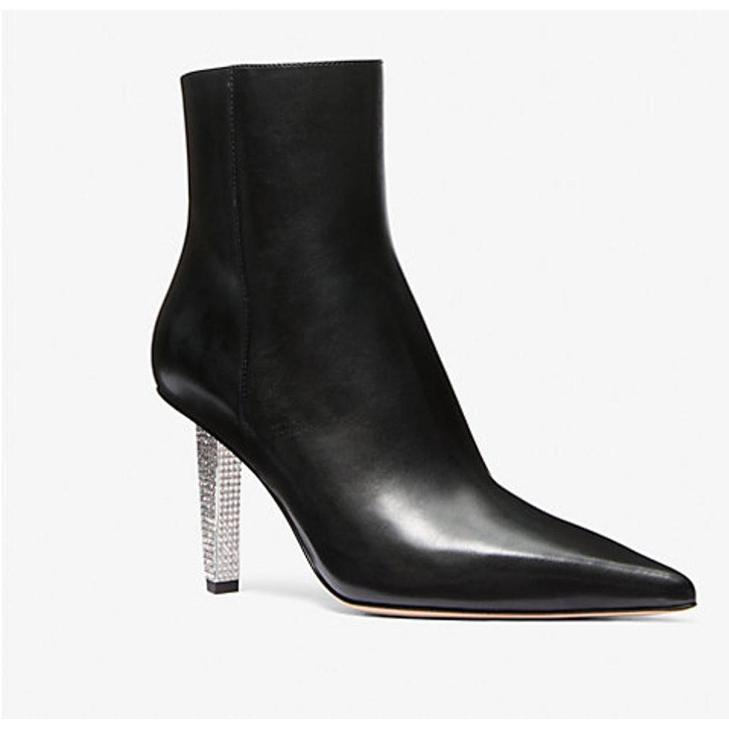 Michael Kors Halle Embellished Leather Ankle Boot/7.5