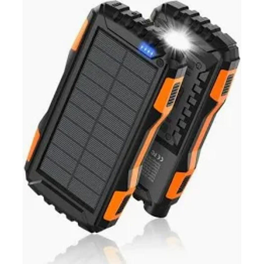 SunCharge Solar Power Bank with Flashlight - Your Pocket-Sized Sun Buddy!