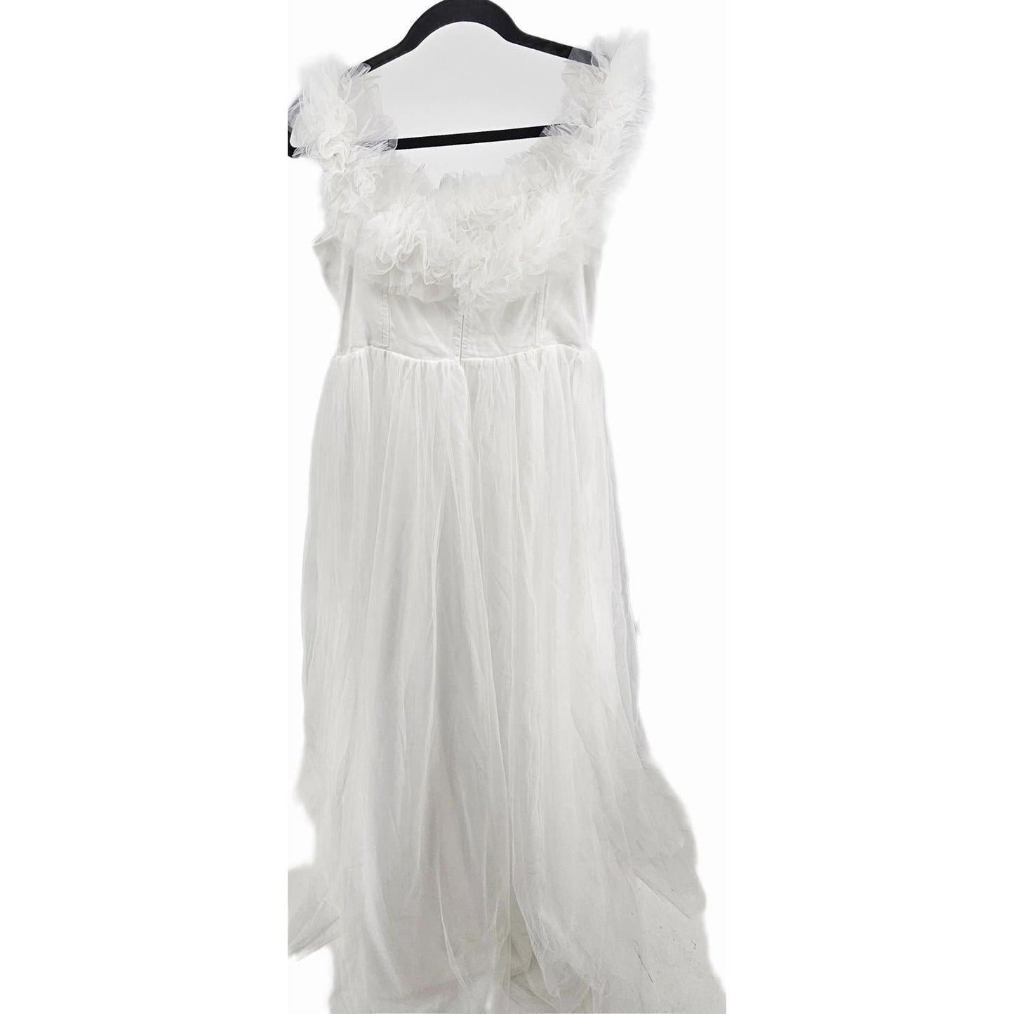 Ethereal Ruffle Formal Dress - Float Like a Cloud!