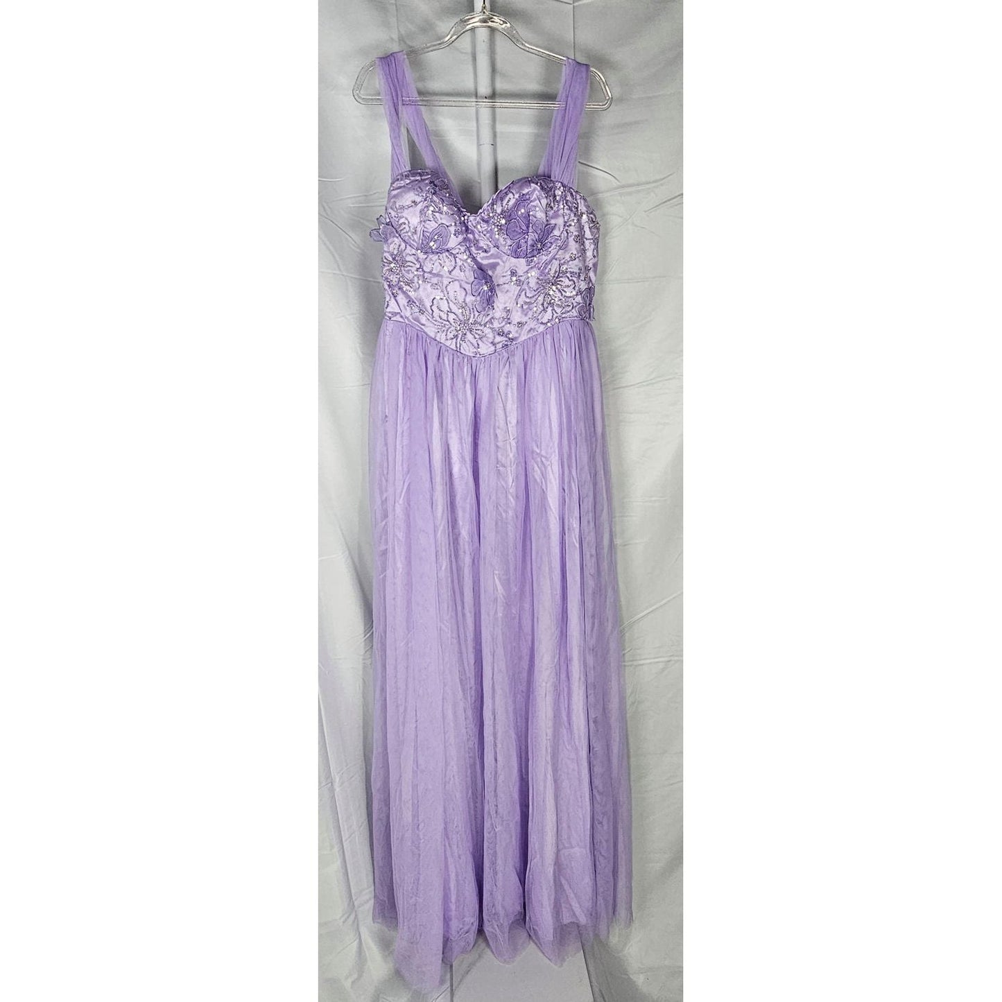 Sequined Party Dress - Lavender Twilight Dreams