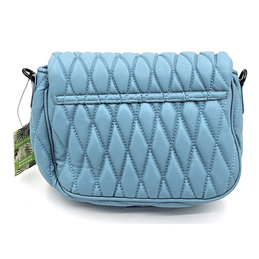 Quirky Blue Quilted Crossbody Bag - Your New Shoulder Buddy!