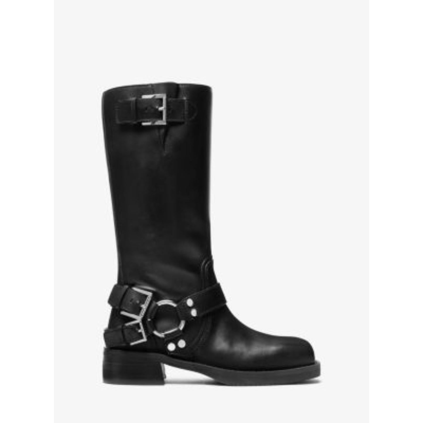 Michael Kors Crosby Leather Moto Boot/6.5