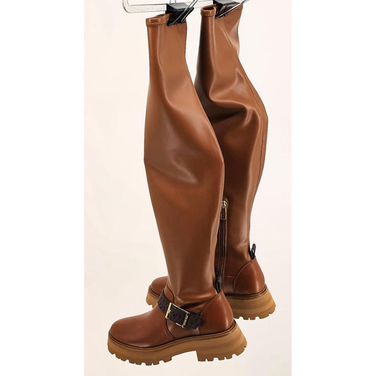 Michael Kors Brown Knee-High Boots - Walk Tall, Look Taller!/6