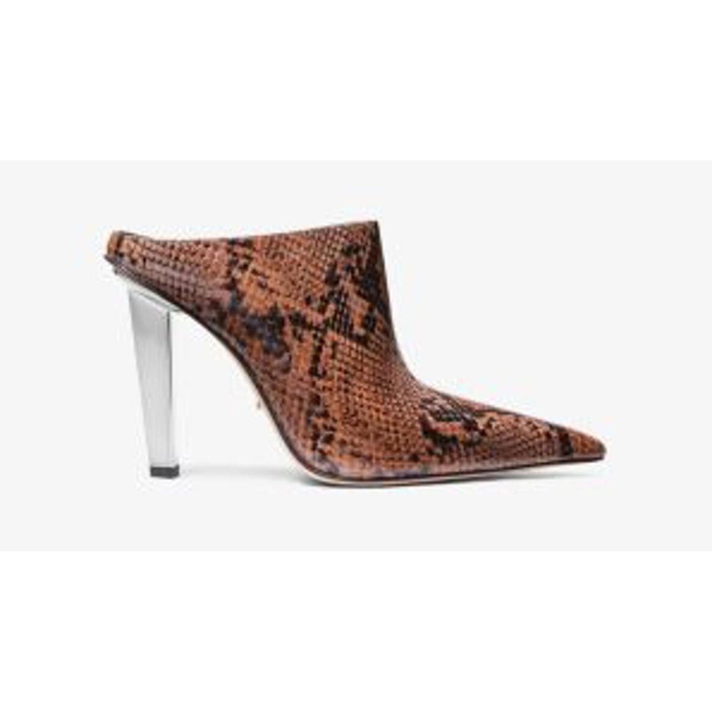 Michael Kors Halle Snake Embossed Leather Mule Pump/5.5