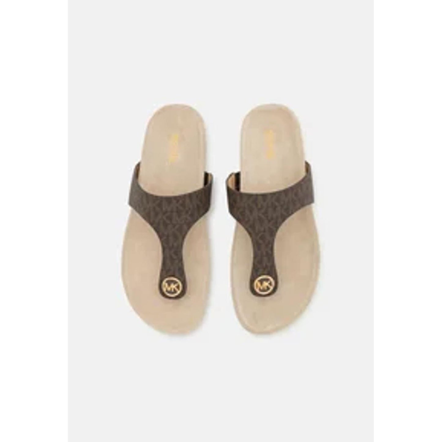 Michael Kors Lucinda Monogram Flip-flops/6