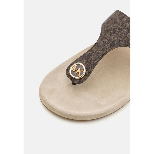 Michael Kors Lucinda Monogram Flip-flops/6