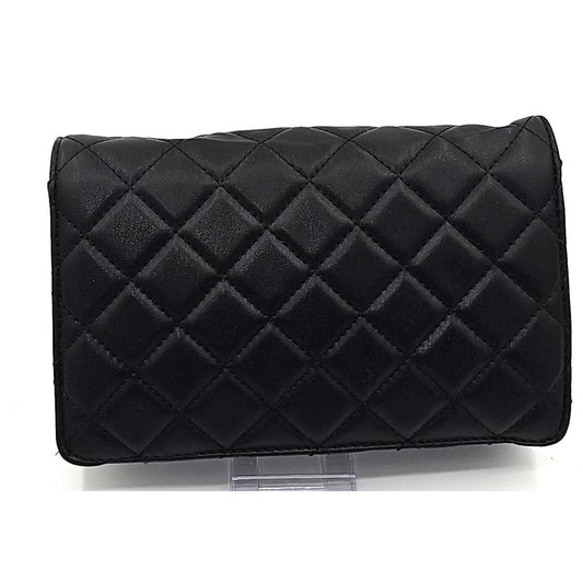 Chic Black Quilted Studded Clutch - Your Night Out's New Best Friend