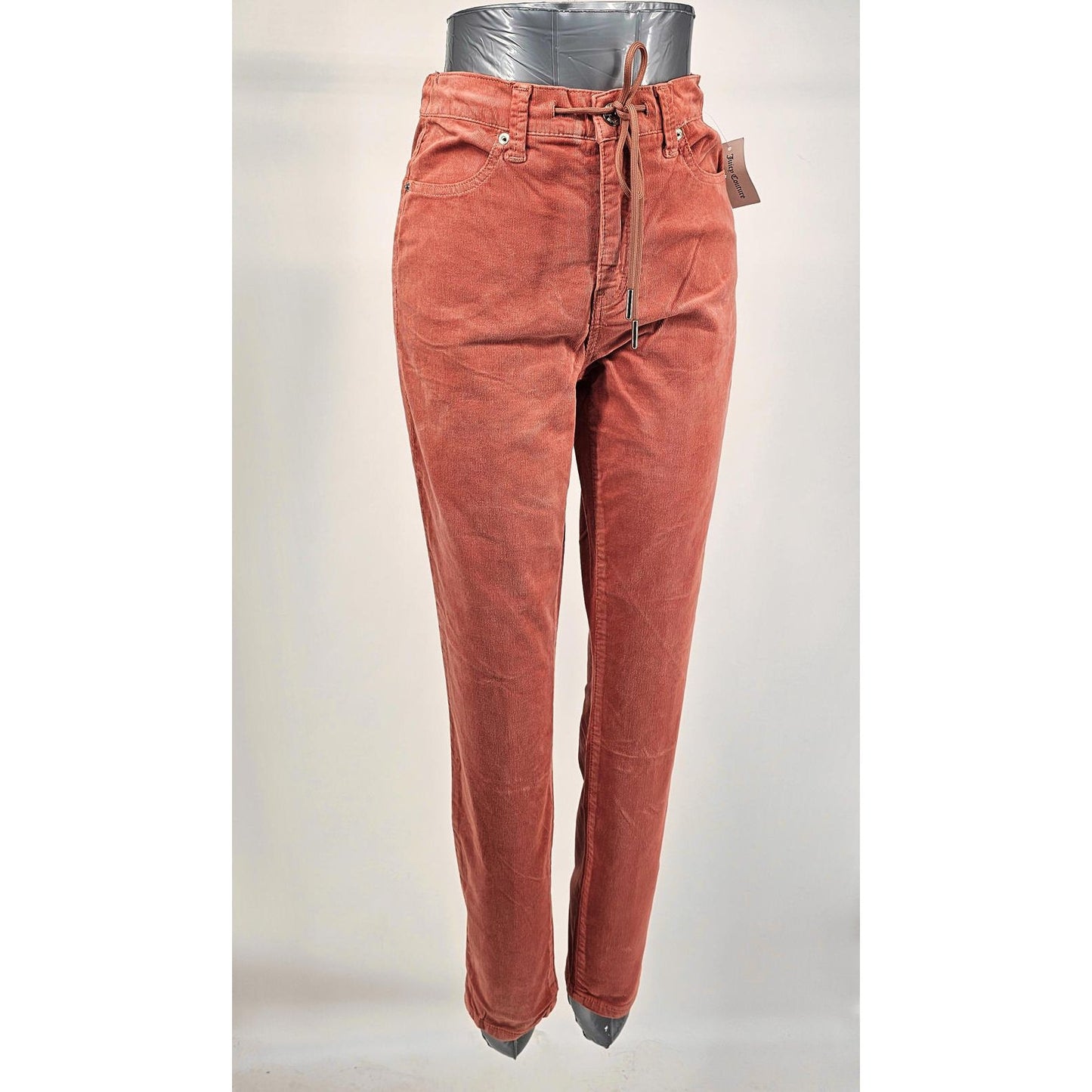 Juicy Couture Women's Corduroy Pants - Comfy & Classy! Terra Cotta/26"