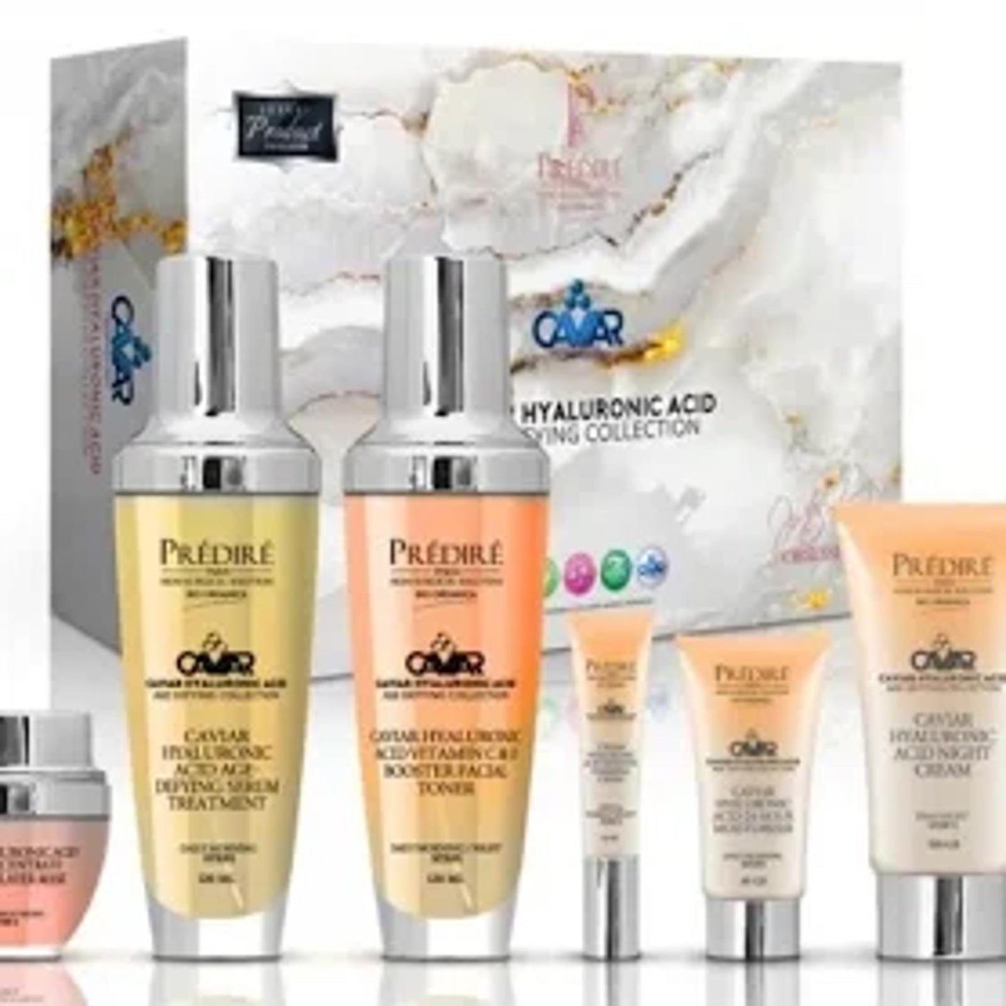 Prédiré Paris Caviar Hyaluronic Acid Age Defying Collection - Fountain of Youth