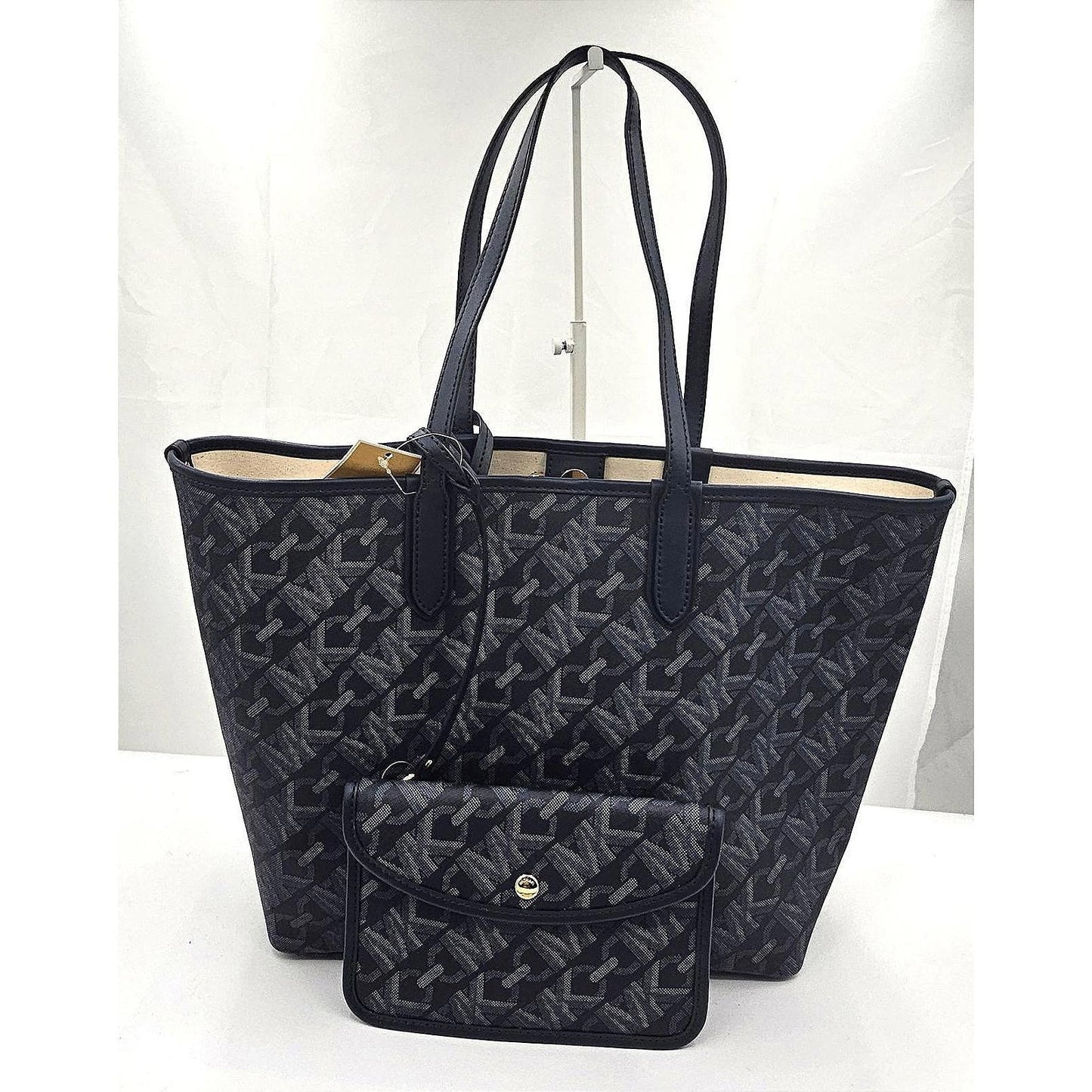 Michael Kors Signature Tote Bag with Detachable Pouch