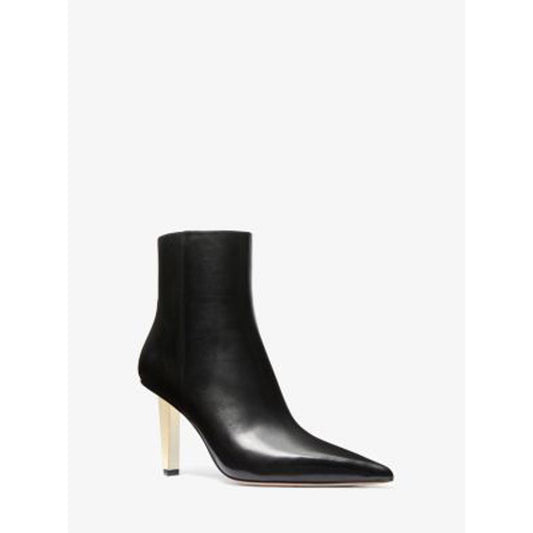 Michael Kors Halle Leather Ankle Boot/8.5