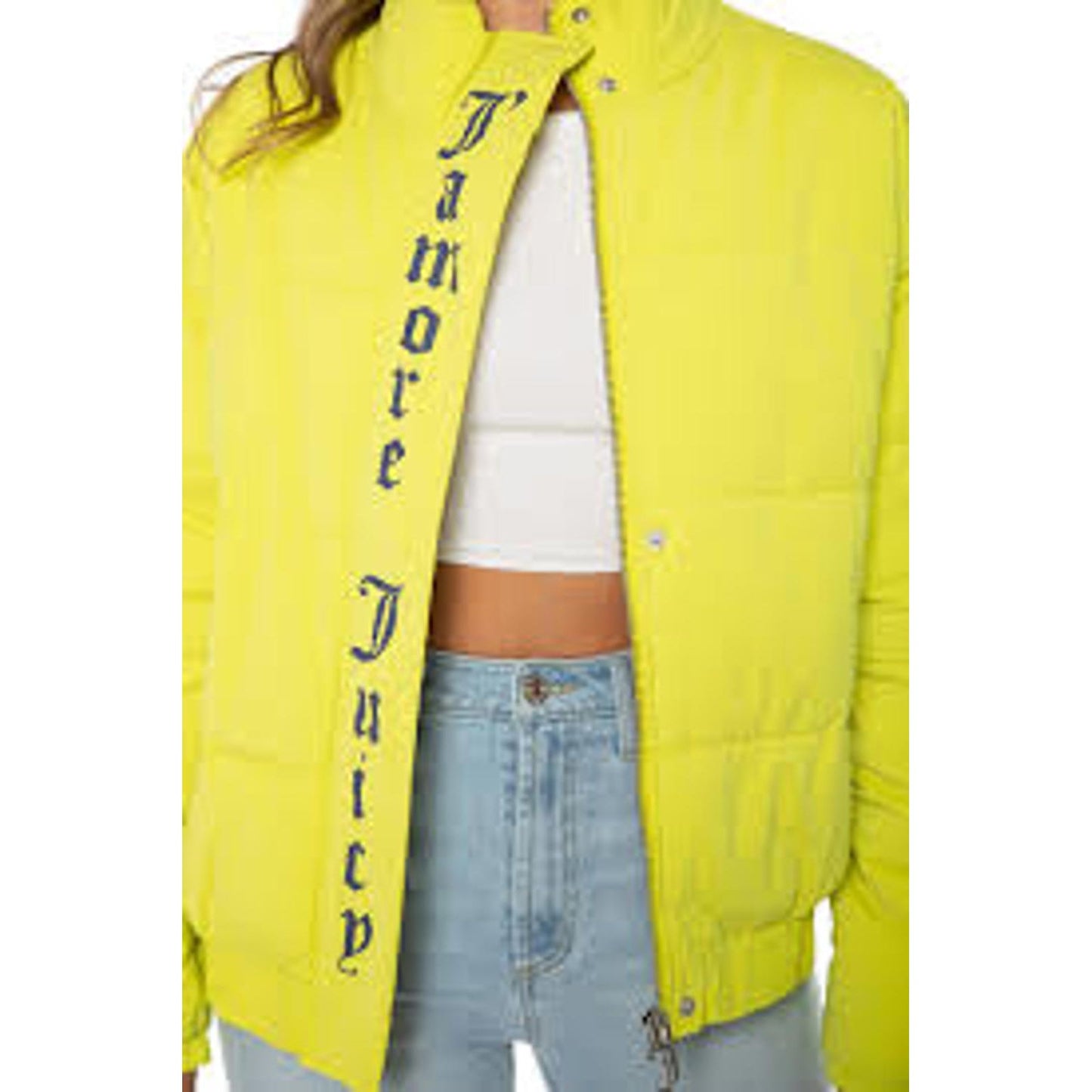 Juicy Couture Women's Lime Puffer Jacket/XS