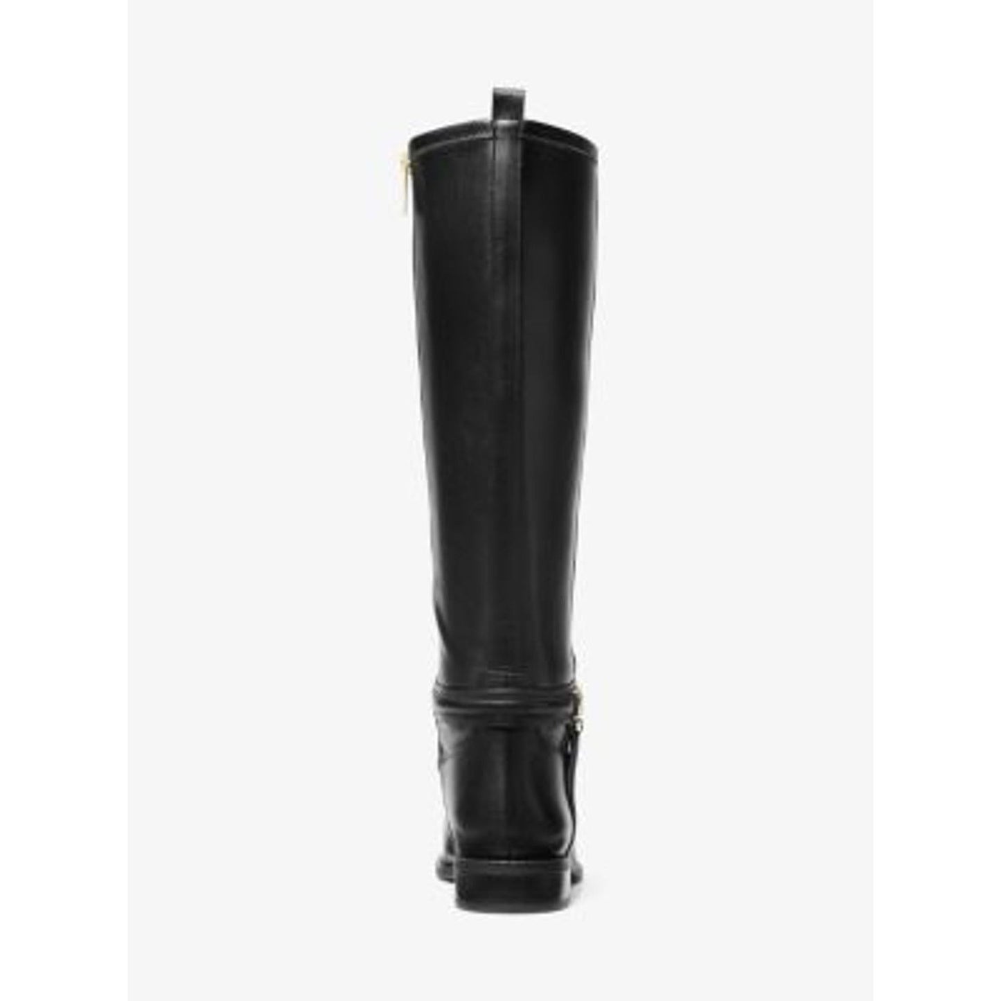 Michael Kors Mindy Leather and Signature Logo Trim Boot/7M