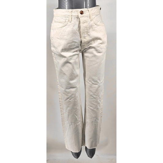 Re/Done Classic Creamy White Men's Jeans - The Pants That Whisper Style
