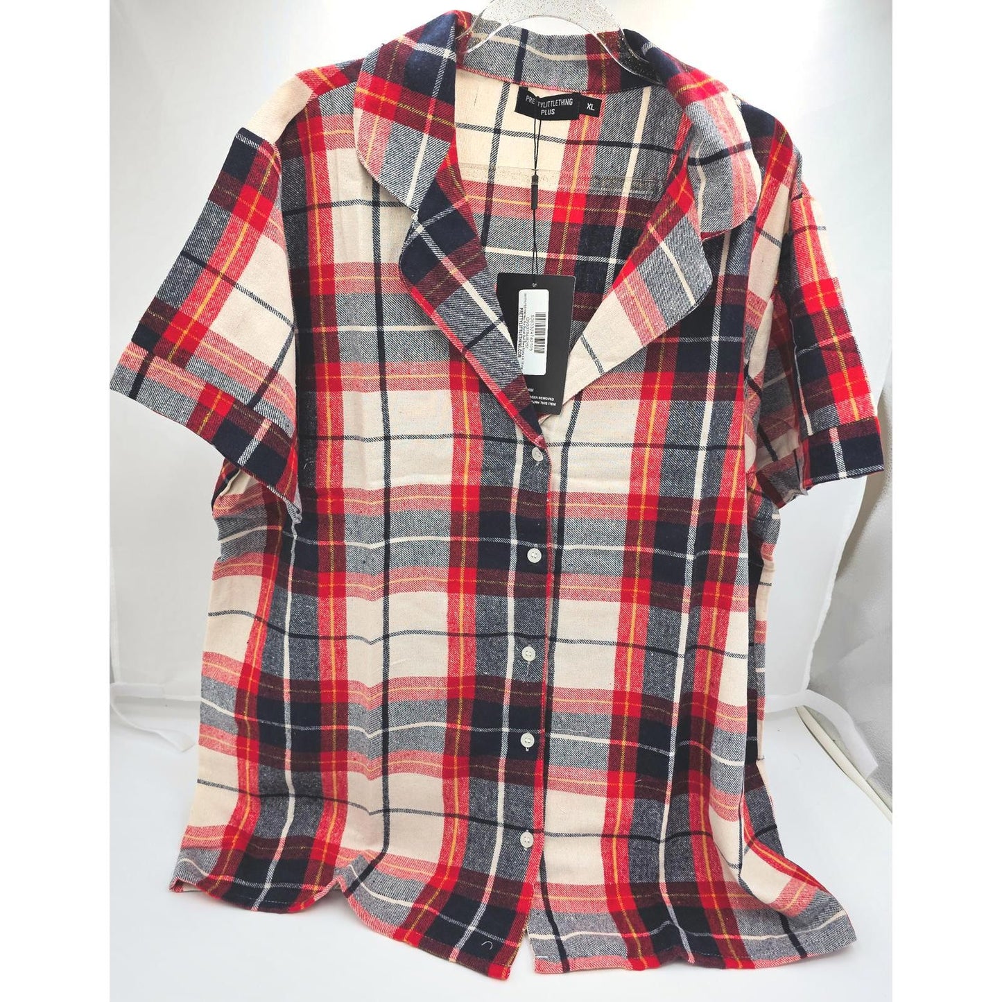 PrettyLittleThing The Ultimate Women's Short Sleeve Button-Up Shirt/6-12