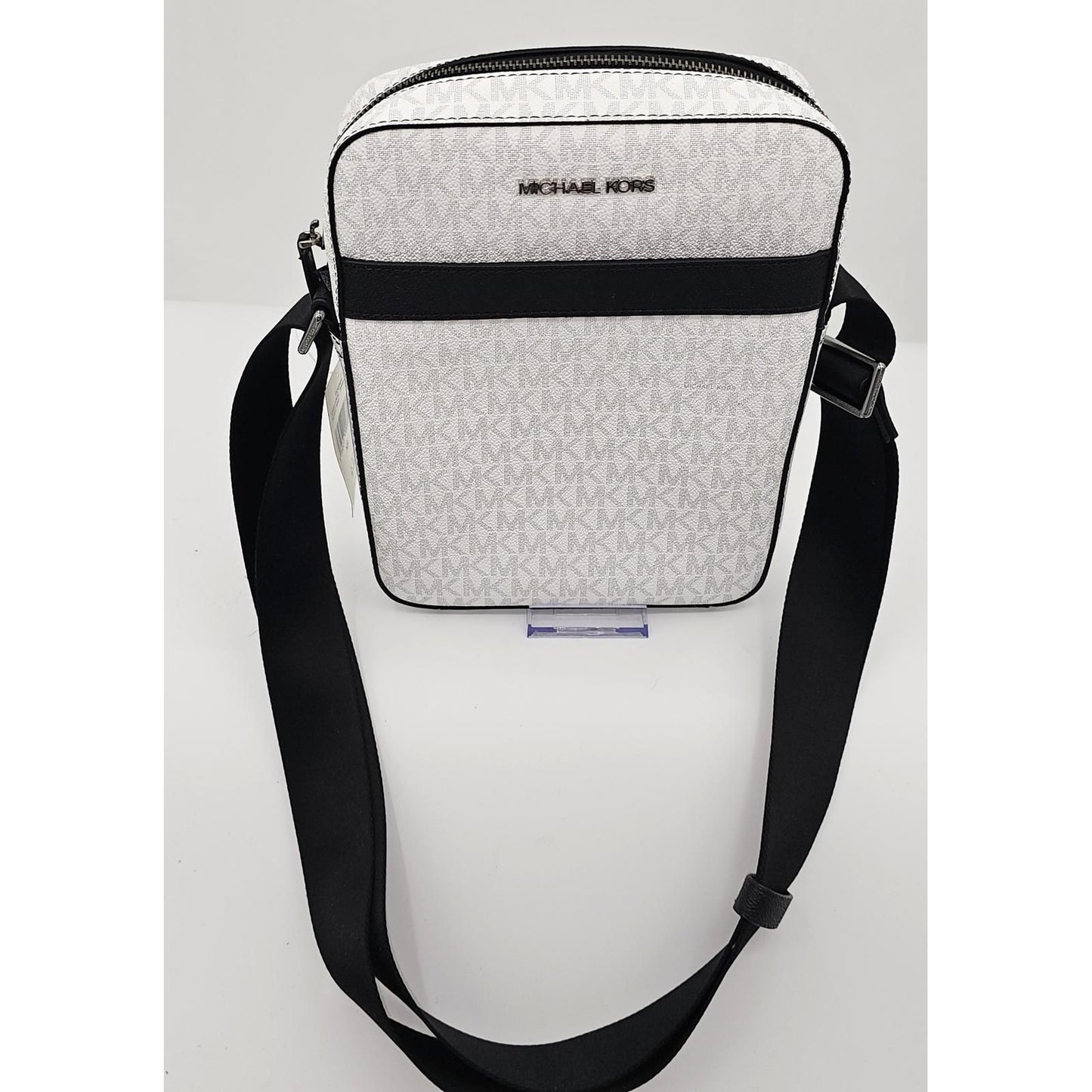 Michael Kors White Signature Crossbody Bag