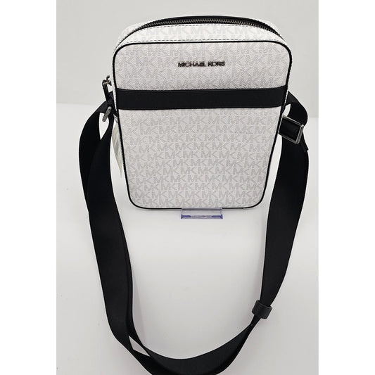 Michael Kors White Signature Crossbody Bag