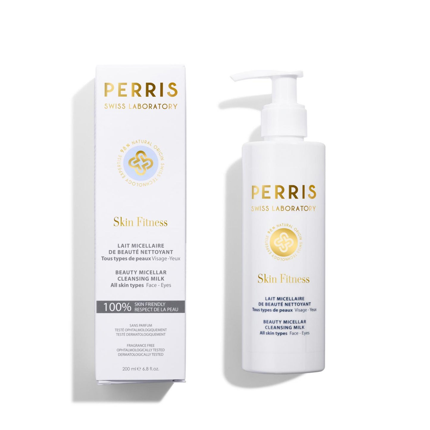 Perris Swiss Laboratory Skin Fitness Beauty Micellar Cleansing Milk