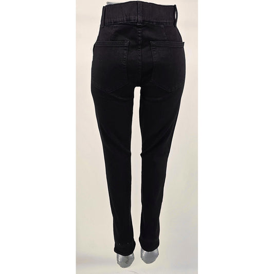 Juicy Couture Straight-Leg Jeans - Because Life's Too Short for Boring Black/12