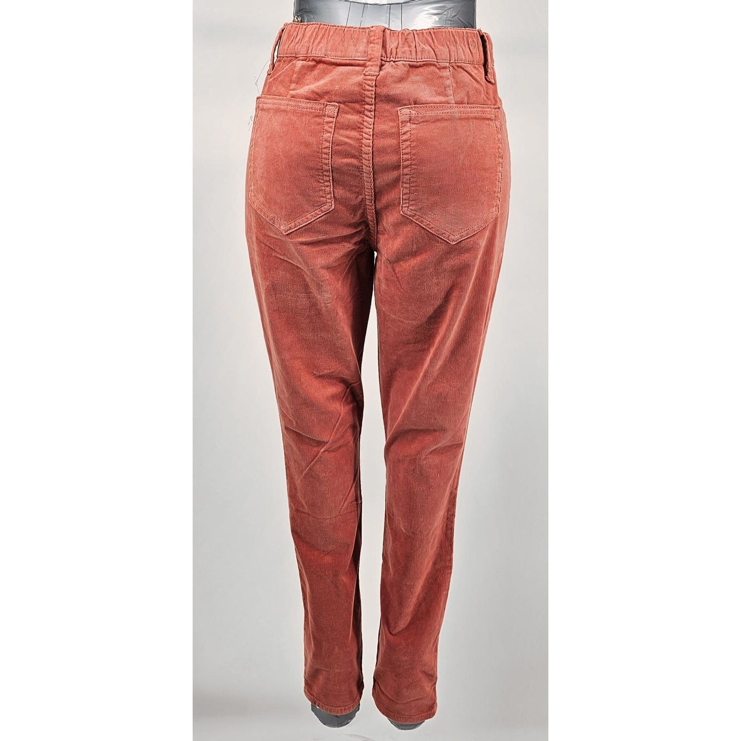 Juicy Couture Women's Corduroy Pants - Comfy & Classy! Terra Cotta/26"