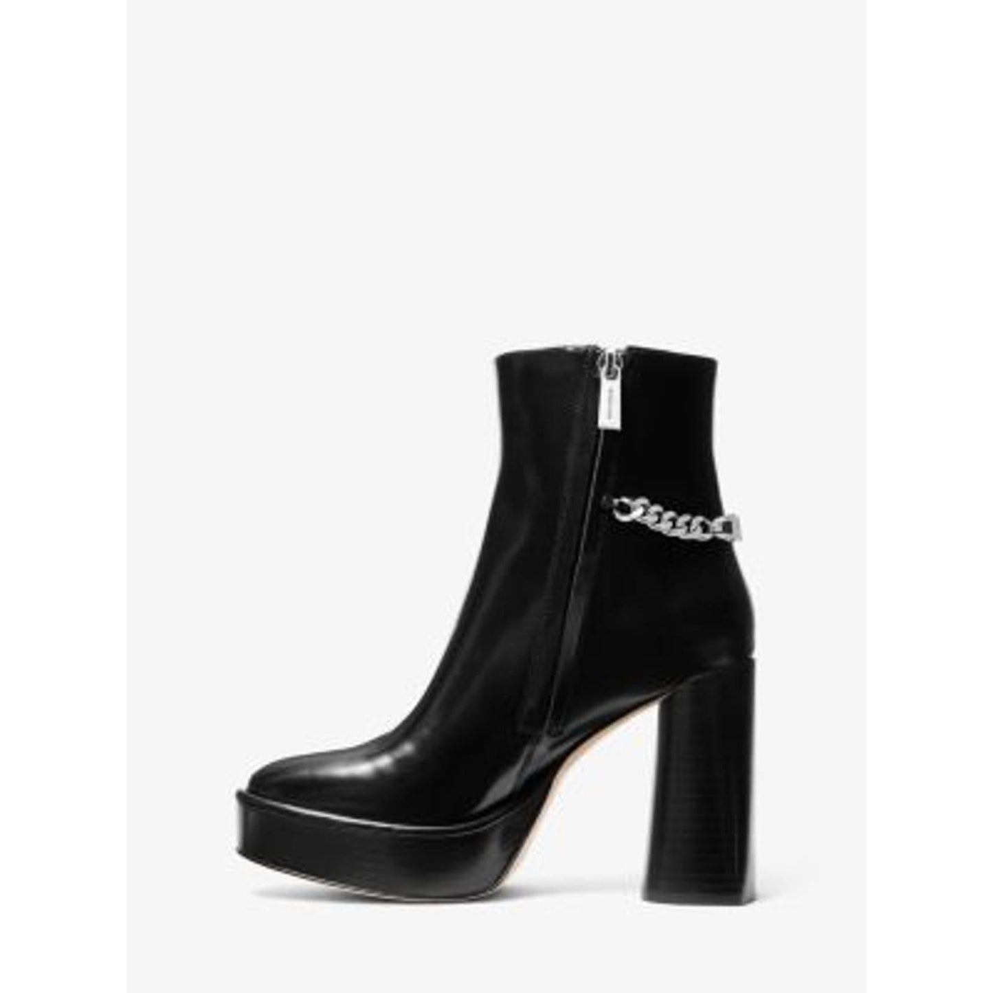 Michael Kors Carlisle Leather Platform Bootie/8.5