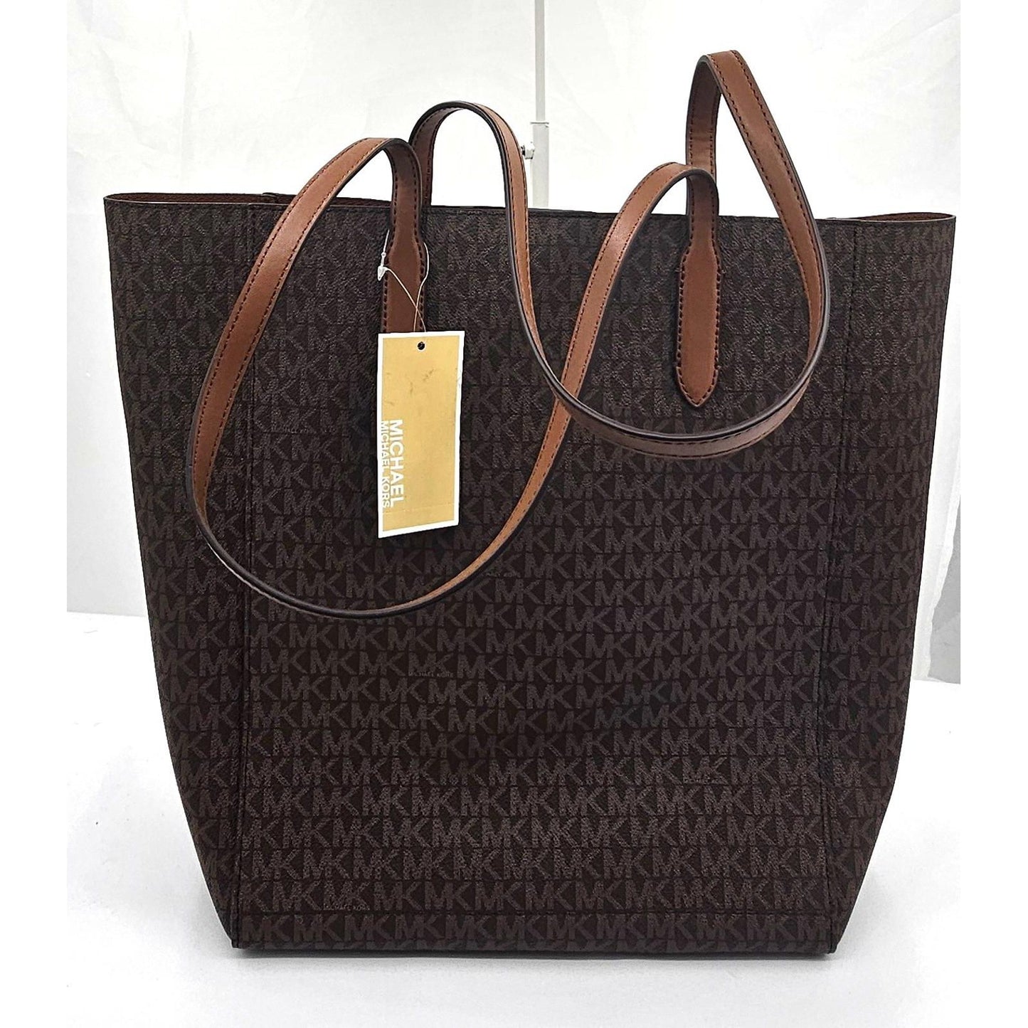 Michael Kors Classic Brown Logo Tote Bag