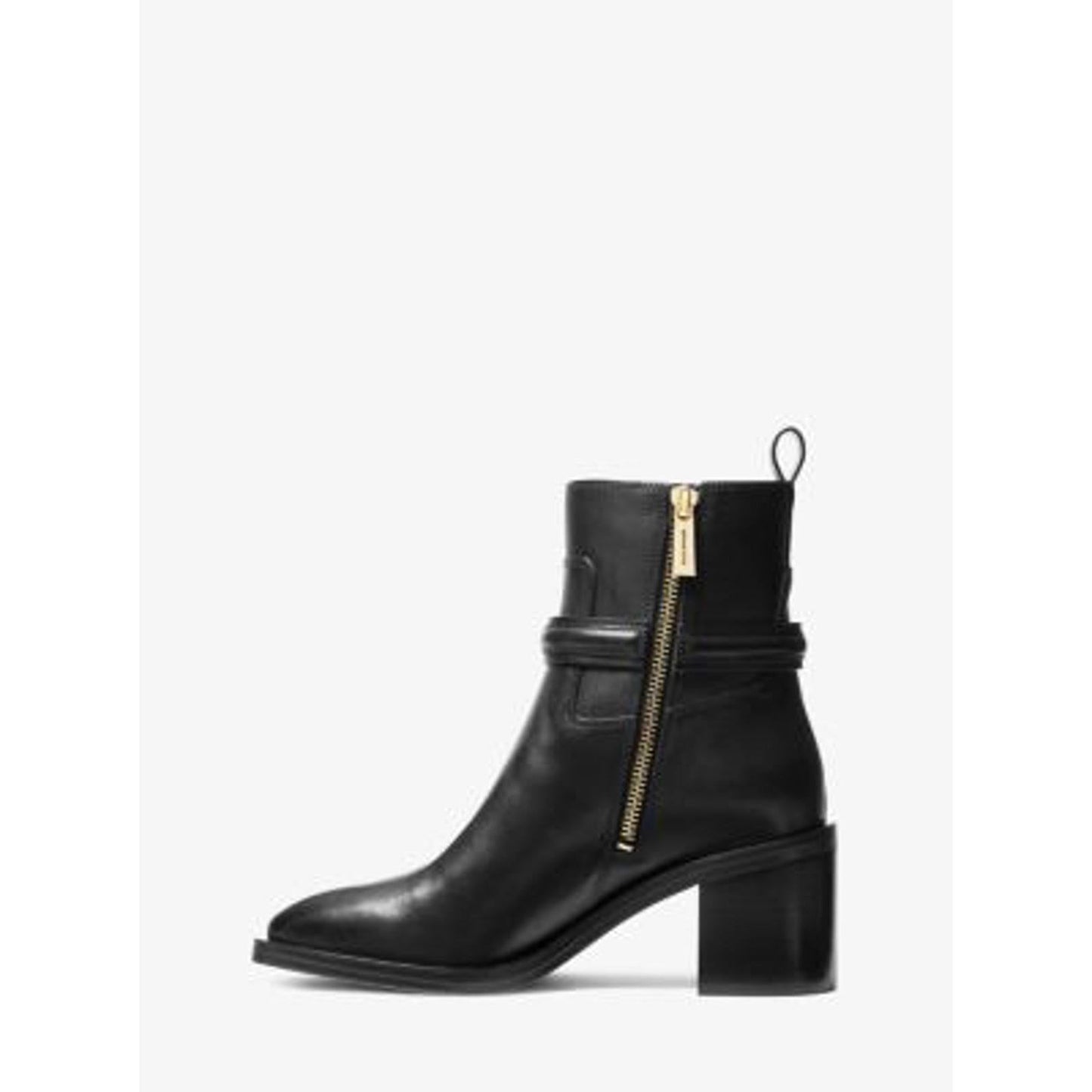Michael Kors Mindy Leather Ankle Boot/7.5M