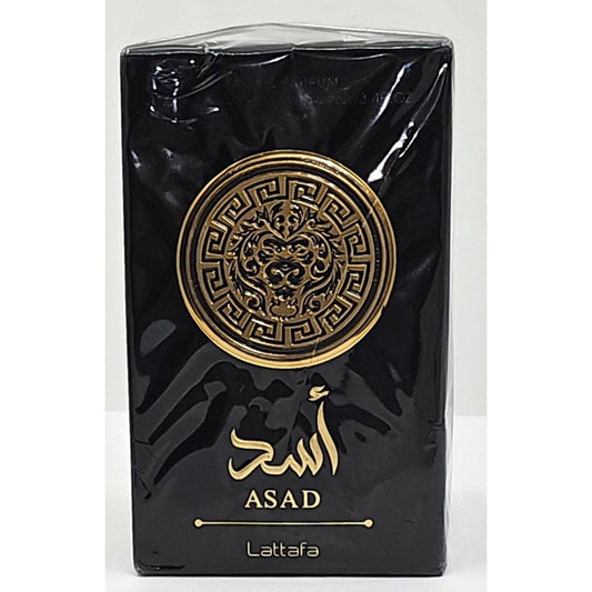 Lattafa Asad Eau de Parfum Men's Fragrance 3.4 oz - Unleash Your Inner Lion!