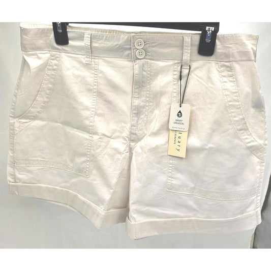 Sanctuary Creamy Dreamy Women's Casual Shorts - Double Button Delight/32