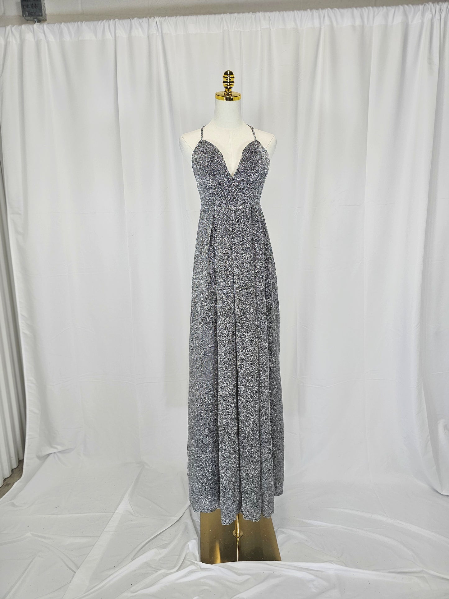 Glamorous Twilight Maxi Dress: Dazzle in Every Twirl