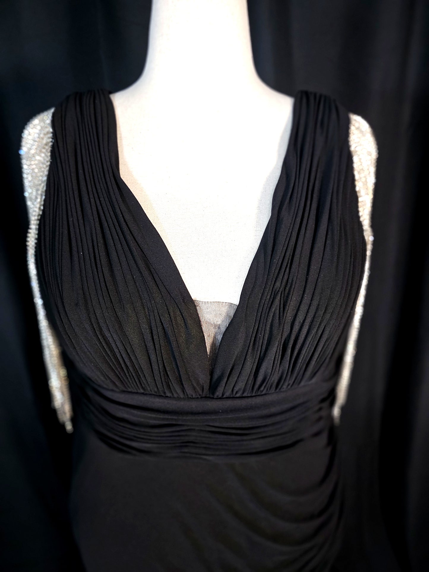 Mac Duggal Glamour on a Budget: The Sparkle Shift Gown