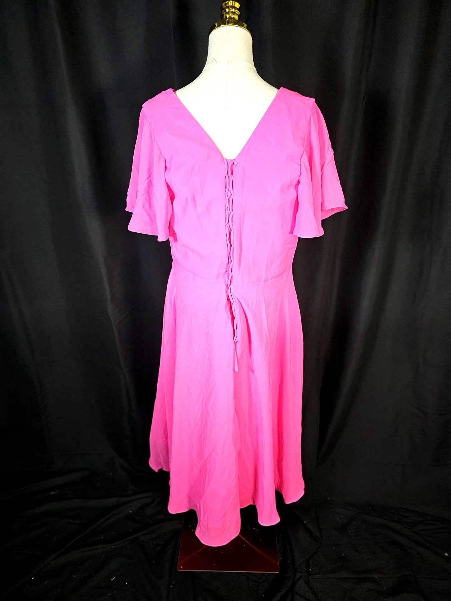 Fuchsia Fabulous Wrap Dress: Dance Through Life in Style!