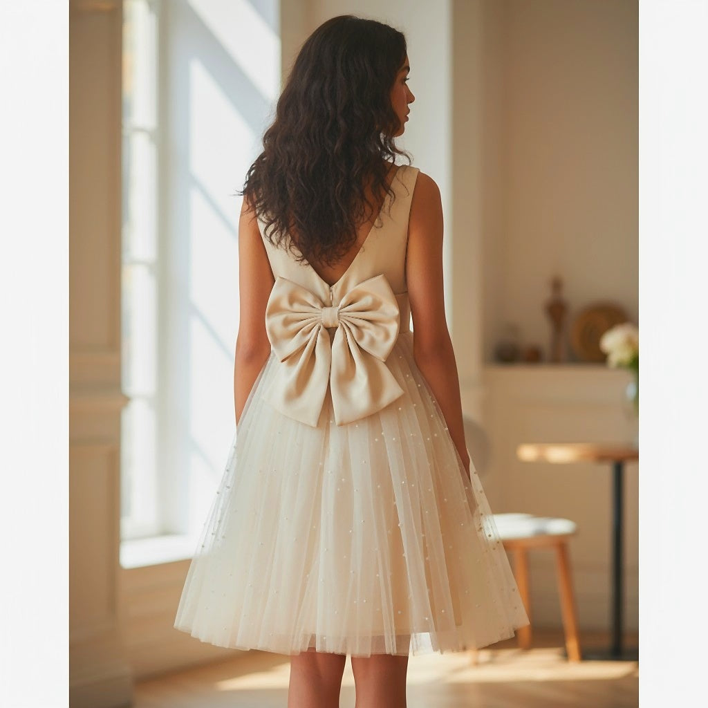 Sparkle Couture Twirl Dress: A Sprinkle of Elegance