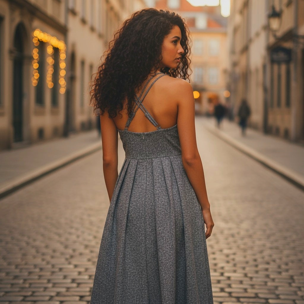 Glamorous Twilight Maxi Dress: Dazzle in Every Twirl