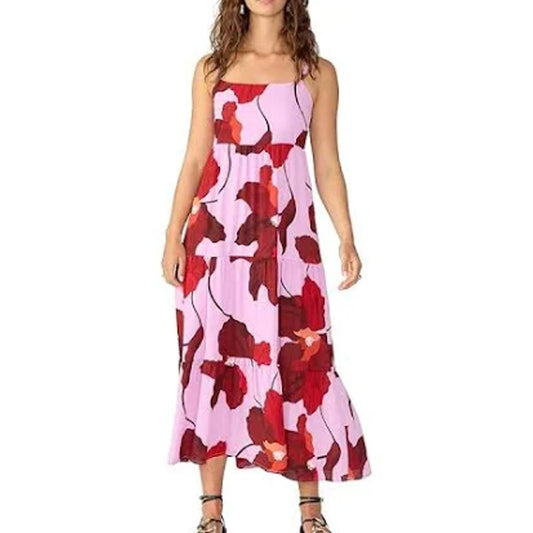 Floral Print Maxi Dress - Elegant Summer Style