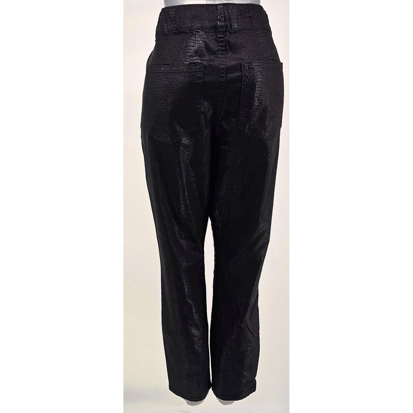 Juicy Couture Sleek Snakeskin Pants - Channel Your Inner Fashion Predator/14W