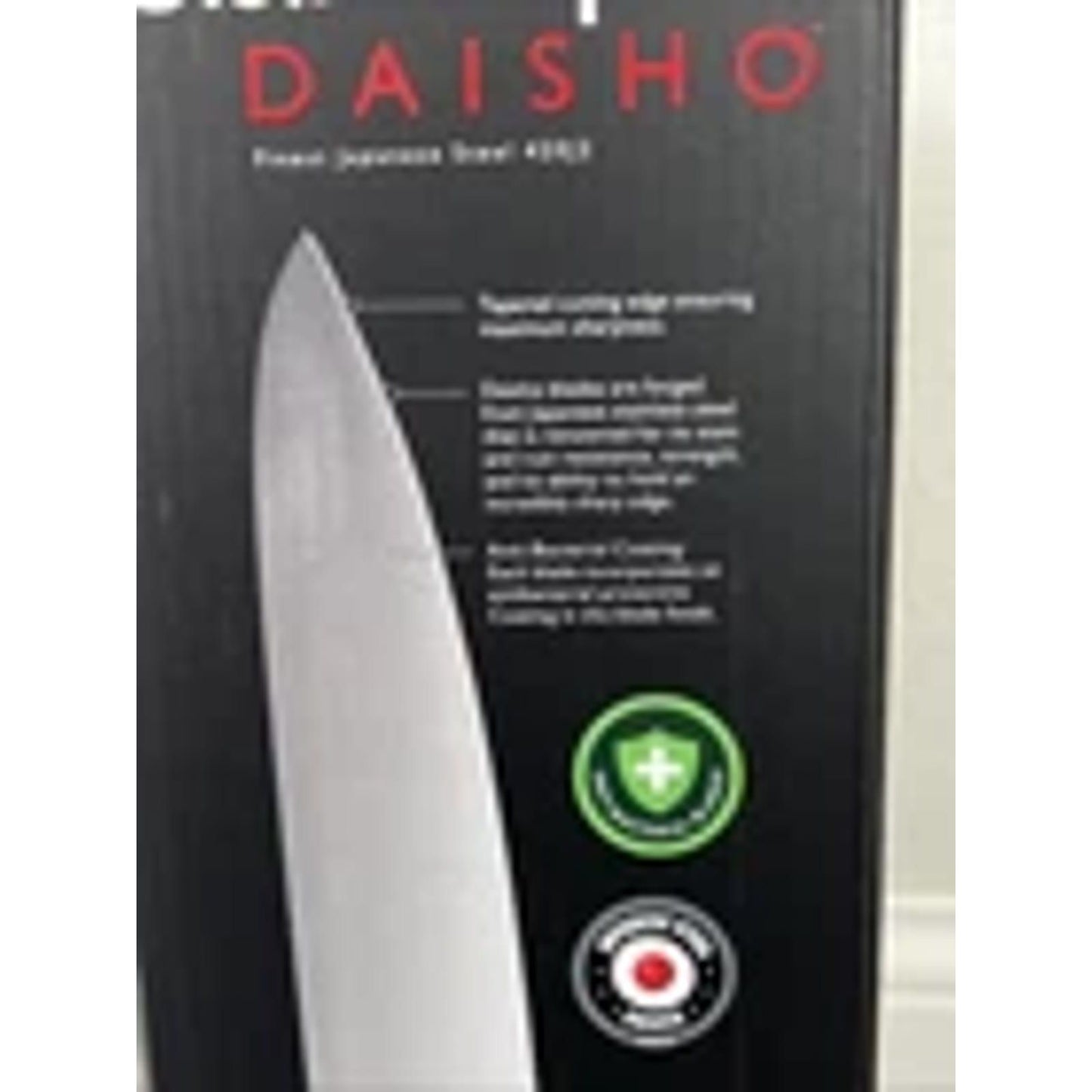 Cuisine.pro Daisho™ Nara 6 Piece Japanese Steel Knife Block Set
