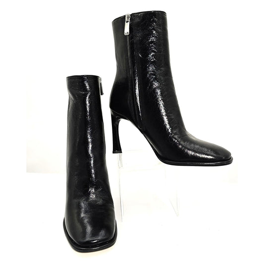 Michael Kors Kelsea Crackled Leather Bootie/6.5