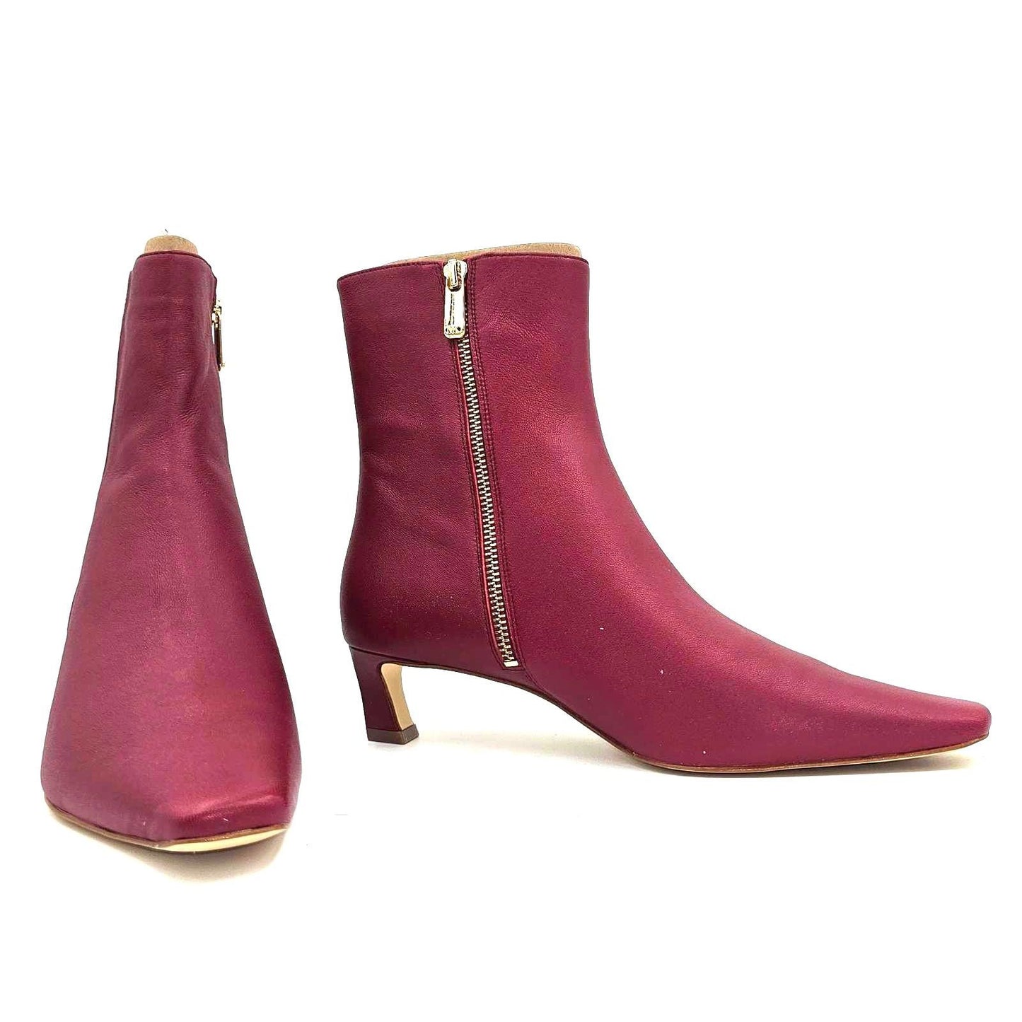 Michael Kors Cosmo Leather Kitten Boot/8.5